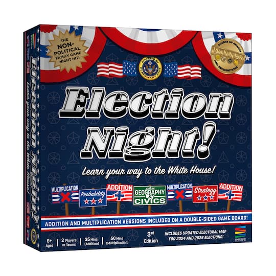 Election Night By Semper Smart Games | 1.25" x 1.25" x 2.5" | Michaels®